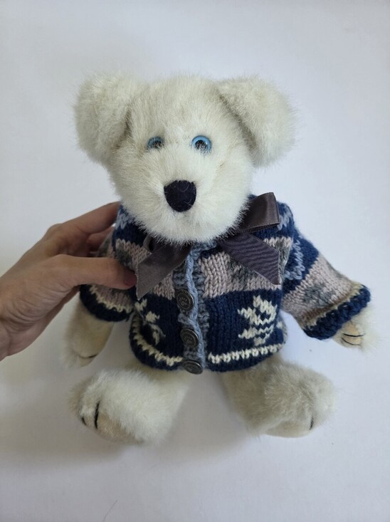 Boyd'S Bears Other - NWT VTG Boyds Bears Thor M Berriman Plush Blue Eyes Jointed 12"